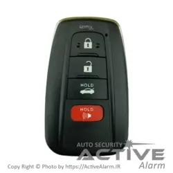 قاب ریموت فابريک خودرو تويوتا C-HR اسمارت چهار دکمه | فروشگاه اکتیوآلارم