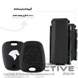 گیرنده و فرستنده فابریک سمندLX (طرح‌دِنا)