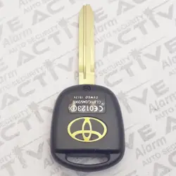 قاب ریموت‌ فابریک‌ خودرو تویوتا (سه‌دکمه)