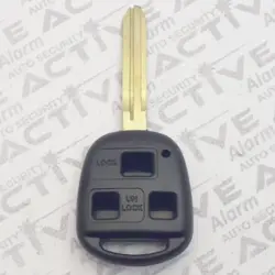 قاب ریموت‌ فابریک‌ خودرو تویوتا (سه‌دکمه)