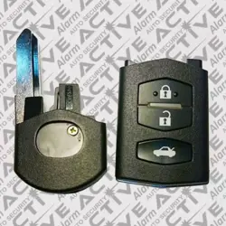 قاب ریموت فابریک خودرو مزدا3 (سه‌دکمه‌تاشو)