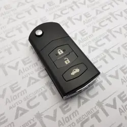 قاب ریموت فابریک خودرو مزدا3 (سه‌دکمه‌تاشو)