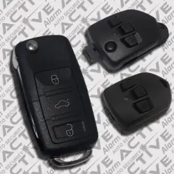 ریموت فابریک سمند LX قدیم تاشو جک‌نایف