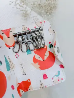 جاسوییچی کیفی دکمه دار روباه