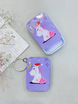 جاکلیدی قوطی دار فلزی یونیکورن 2