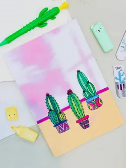 دفتر ۵۰ برگ کاکتوس ۲