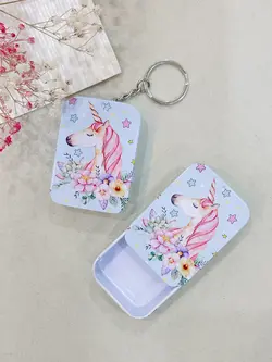 جاکلیدی قوطی دار فلزی یونیکورن 5