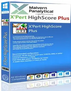 دانلود XPert HighScore Plus 3.0.5 + دیتابیس PDF2 + PANalytical