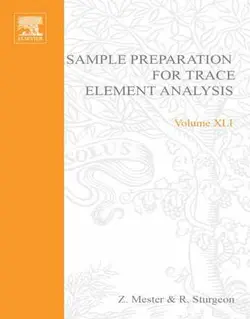 آماده سازی نمونه برای آنالیز عناصر مقدار کم (جلد 41)