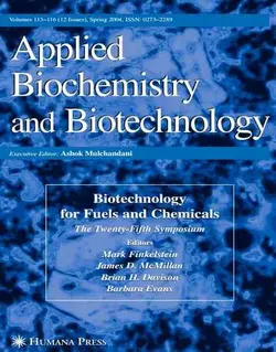 بیوشیمی کاربردی و بیوتکنولوژی: برای سوخت و مواد شیمیایی