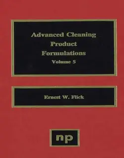 کتاب فرمولاسیون محصولات پاک کننده پیشرفته جلد 5 (خانگی، صنعتی و خودرو)