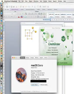 دانلود ChemDraw 21.0.0.28 macOS نرم افزار کم دراو شیمی برای مک