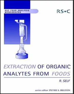 کتاب استخراج آنالیت های آلی از مواد غذایی: راهنمای روش ها Ron Self