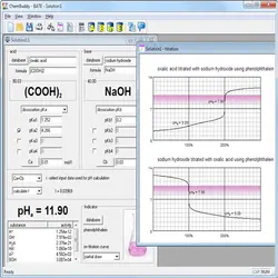 دانلود BATE pH Calculator﻿ 1.1.0.0 نرم افزار محاسبه pH و تیتراسیون