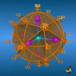 دانلود پاورپوینت گروه نقطه ای سه بعدی در شیمی معدنی