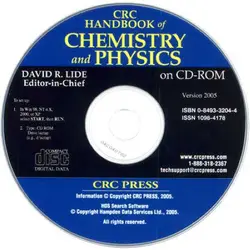 دانلود CRC Handbook of Chemistry and Physics CD-ROM هندبوک شیمی