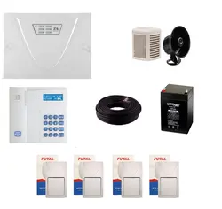 پکیج دزدگیر اماکن کلاسیک Z4-ULTRA با تلفن کننده سیم کارتی G1-ULTRA