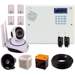 سیستم دزدگیر سیم کارتی سایلکس مدل SG8-4CH + PT380