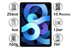 تبلت اپل iPad Air 2020 وای فای حافظه 256 گیگابایت