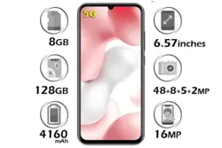گوشی شیائومی می 10 لایت 5G حافظه 128 گیگابایت رم 8 گیگابایت