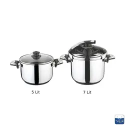 زودپز دوقلوی 5 و 7 لیتری R-155 راسل - خانه آدریان