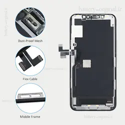 تاچ ال سی دی آیفون 11 پرو iphone سفید-سیاه