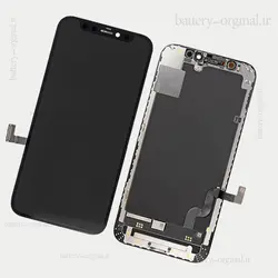 تاچ ال سی دی آیفون 12 مینی iphone mini سفید-سیاه