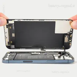 تاچ ال سی دی آیفون iphone 12 سفید-سیاه
