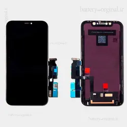 تاچ ال سی دی اورجينال iphone XR سفید-سیاه