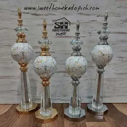 دکوری گوی پایه کریستال