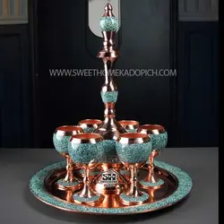 سرویس شربت خوری فیروزه کوبی