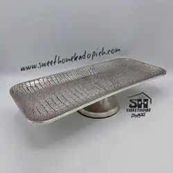 ظروف پذیرایی طرح پوست مار سیلور