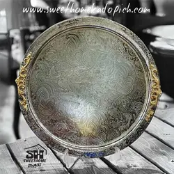 ظروف پذیرایی فلزی طرح دار