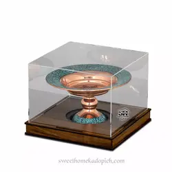 پک شیرینی خوری فیروزه کوبی با باکس پلکسی