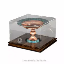 پک شیرینی خوری فیروزه کوبی با باکس پلکسی