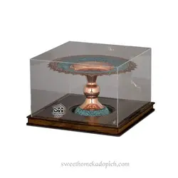 پک شیرینی خوری فیروزه کوبی با باکس پلکسی