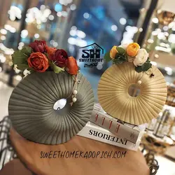 گلدان رومیزی مدل صدف