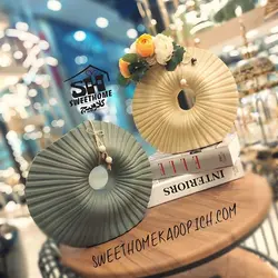 گلدان رومیزی مدل صدف