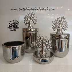 بانکه سرامیکی مدل درب درختی