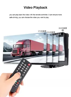 دوربین خودرو مانیتور دار 4 دوربین 360 GT8