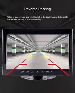 دوربین خودرو مانیتور دار 4 دوربین 360 GT8