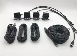 دوربین خودرو مانیتور دار 4 دوربین 360 GT8