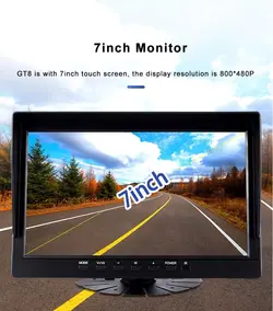 دوربین خودرو مانیتور دار 4 دوربین 360 GT8