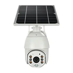 دوربین چرخشی خورشیدی مدل سیم کارتی(8w power solar panel)