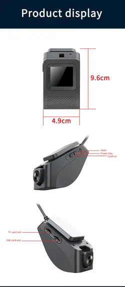 دوربين خودرو سيم كارت خور 4G K19-F