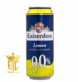 آبجو کایزردوم با طعم لیمو ( بدون الکل ) 500 میل Kaiserdom lemon