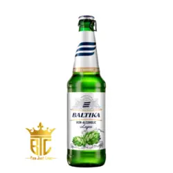 آبجو بالتیکا شیشه ای کلاسیک (بدون الکل) با درب آسان بازشو 470 میل BALTIKA