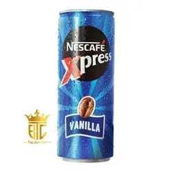 آیس کافی نسکافه اکسپرس با طعم وانیل nescafe xpress