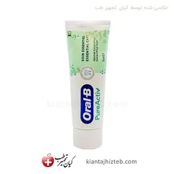 خمیر دندان Oral-B مدل Pure Active اکالیپتوس حجم 75 میل