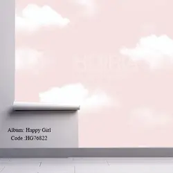 کاغذ دیواری اتاق کودک طرح دخترانه Happy girls کد HG76822